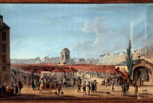 De oskyldigas marsch i Paris Målning av Thomas Naudet (1778-1810) 1789 Musee Carnavalet, Paris