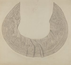 Broderad spetskrage av Thomas O