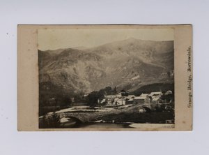 Grange Bridge, Borrowdale (s/v foto) av Thomas Ogle