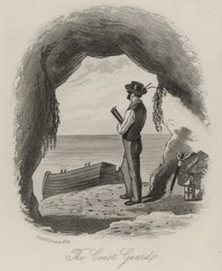 Kustbevakningen (litho) av Thomas Onwhyn
