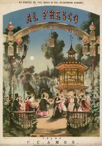 Al Fresco Polka, musikalisk partitur