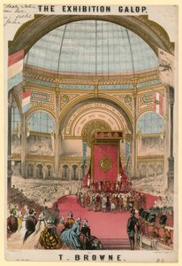 The Exhibition Galop av T Browne