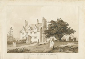 Forton Hall: tvättritning, nd [?1838] (ritning) av Thomas Peploe Wood