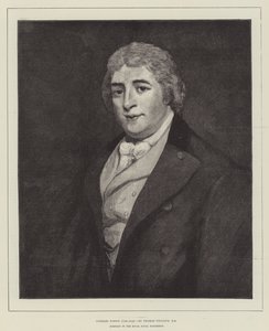 Charles Dibdin (1745-1814), Porträtt i Royal Naval Exhibition
