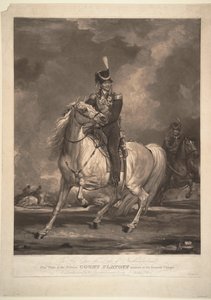 Porträtt av greve Matvei Ivanovich Platov 1757-1818, 1815 av Thomas Phillips