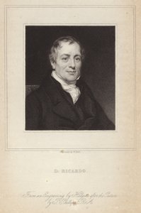 Porträtt av David Ricardo av Thomas Phillips