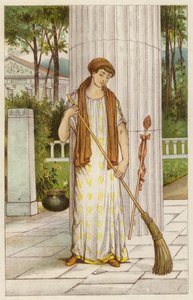 Danae i Athens tempel