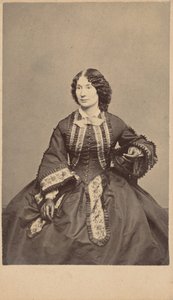 Laura Keene,ca. 1863 (foto) av Thomas Rice Burnham