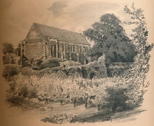 The Hall, Eltham Palace, 1902 av Thomas Robert Way