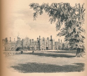 West Front of Hampton Court Palace, 1902