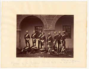 Officerare i Fifeshire Militia Artillery av Thomas Rodger