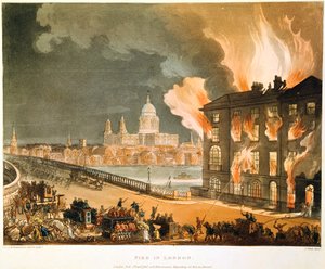 "Brand i London", 1808