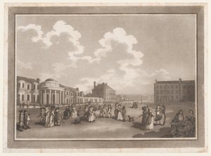 The Steine An Excursion to Brighthelmstone, 1 juni 1790., 1 juni 1790. Skapare: Thomas Rowlandson, Samuel Alken.