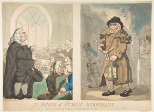 A Brace of Public Guardians, 10 juli 1800. av Thomas Rowlandson
