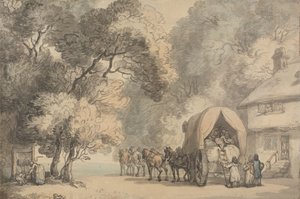 En transportörs vagn av Thomas Rowlandson