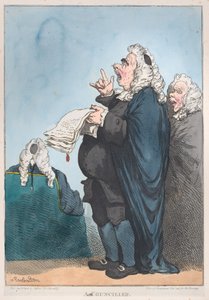 En rådman [sic], 1 januari 1801., 1 januari 1801. av Thomas Rowlandson