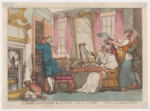 Ett par antikviteter eller min faster och min farbror, 20 november 1807, 20 november 1807. av Thomas Rowlandson