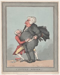 A Little Bigger, 18 maj 1819., 18 maj 1819. av Thomas Rowlandson