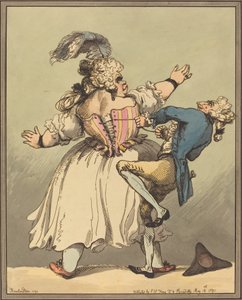 Lite stramare, 1791. av Thomas Rowlandson