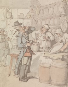 En man som köper snus av Thomas Rowlandson