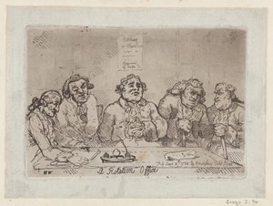 A Rotation Office, [8 juni 1774] 1779 nyutgivning ., [8 juni 1774] 1779 återutgivning . av Thomas Rowlandson