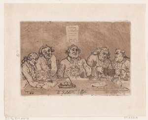 A Rotation Office, 8 juni 1774., 8 juni 1774. av Thomas Rowlandson