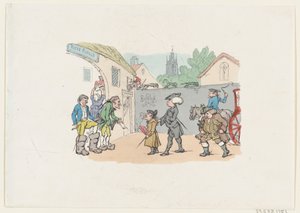 En resa till främmande delar, 1807, 1807. av Thomas Rowlandson