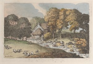 Ett vattendrag av Thomas Rowlandson