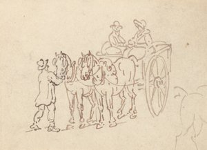 Albumritning av Thomas Rowlandson