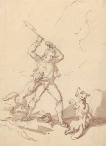 Albumritning av Thomas Rowlandson