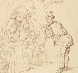 Albumritning av Thomas Rowlandson