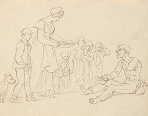 Albumritning av Thomas Rowlandson