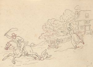 Albumritning av Thomas Rowlandson