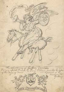 Albumteckning av Thomas Rowlandson