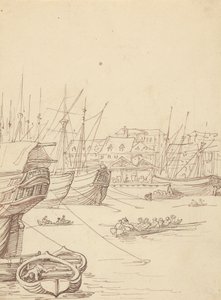 Albumteckning av Thomas Rowlandson