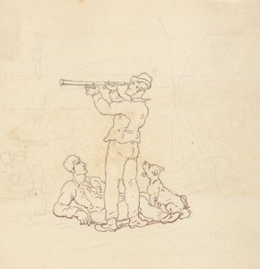 Albumteckning av Thomas Rowlandson