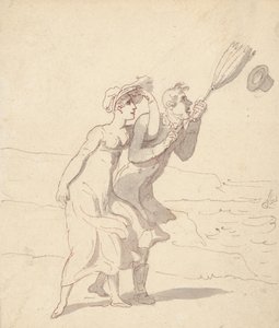 Albumteckning av Thomas Rowlandson