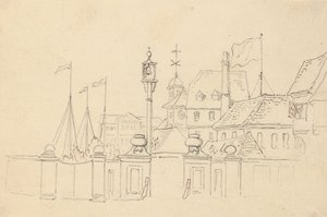 Albumteckning av Thomas Rowlandson