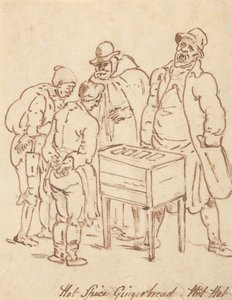Albumteckning av Thomas Rowlandson