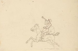 Albumteckning av Thomas Rowlandson