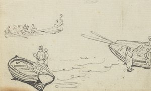 Albumteckning av Thomas Rowlandson