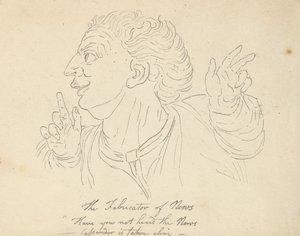 Albumteckning av Thomas Rowlandson