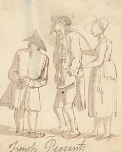 Albumteckning av Thomas Rowlandson