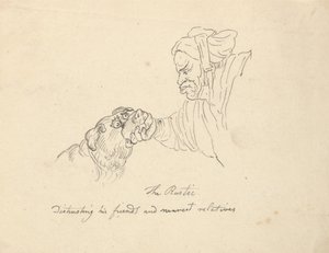 Albumteckning av Thomas Rowlandson