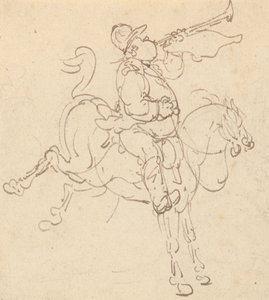 Albumteckning av Thomas Rowlandson