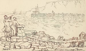 Albumteckning av Thomas Rowlandson