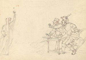 Albumteckning av Thomas Rowlandson