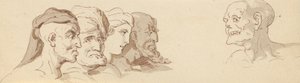 Albumteckning av Thomas Rowlandson