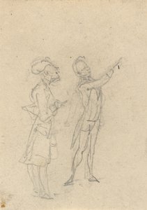 Albumteckning av Thomas Rowlandson