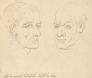 Albumteckning av Thomas Rowlandson